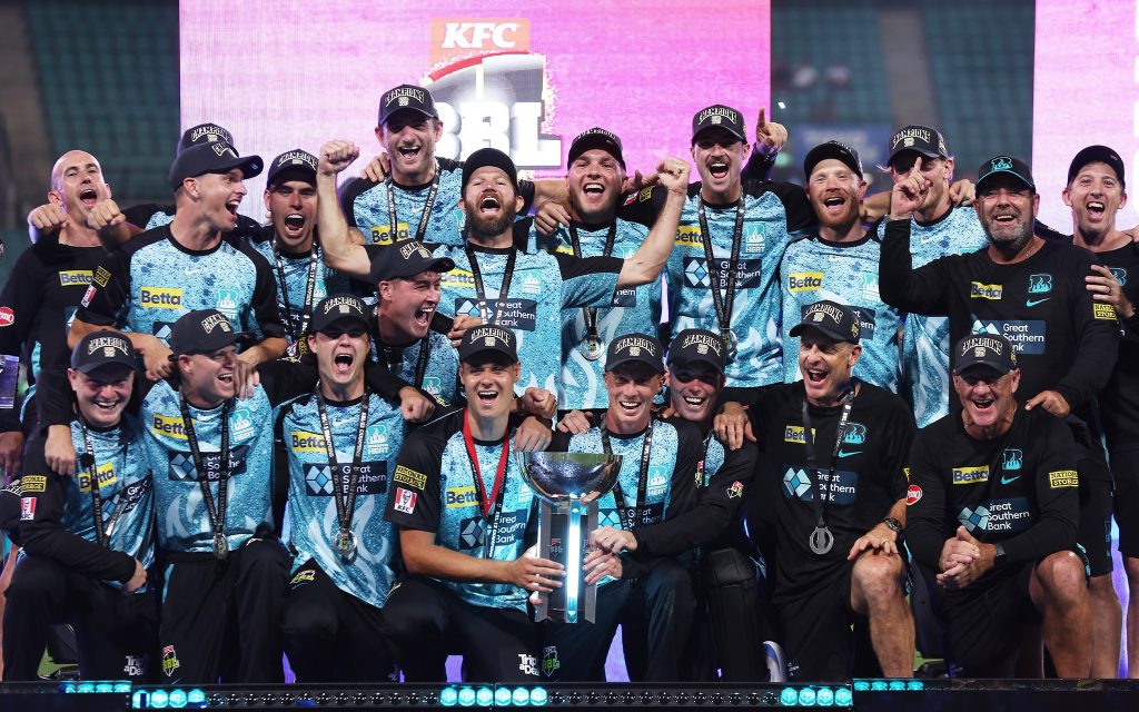  BBL13 champions, The Brisbane Heat